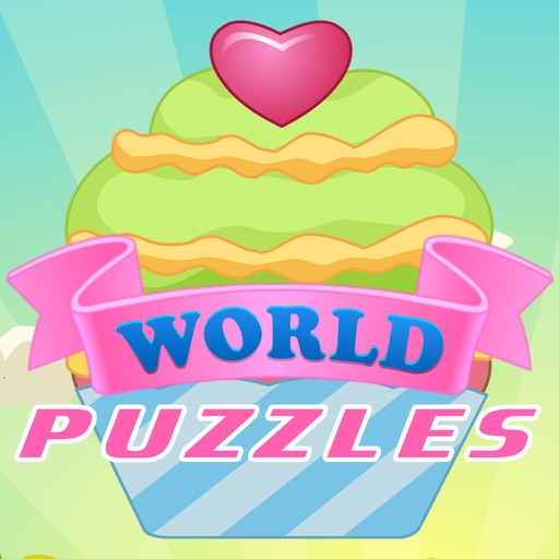 Cupcake Puzzles Fun & Challenging - Cupcake World Puzzle Edition Icon