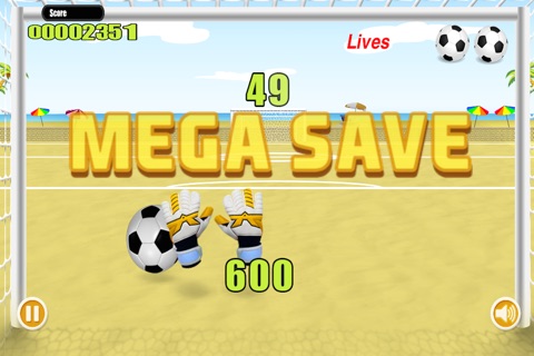 Crazy Beach Football Challenge Pro - soccer game screenshot 2
