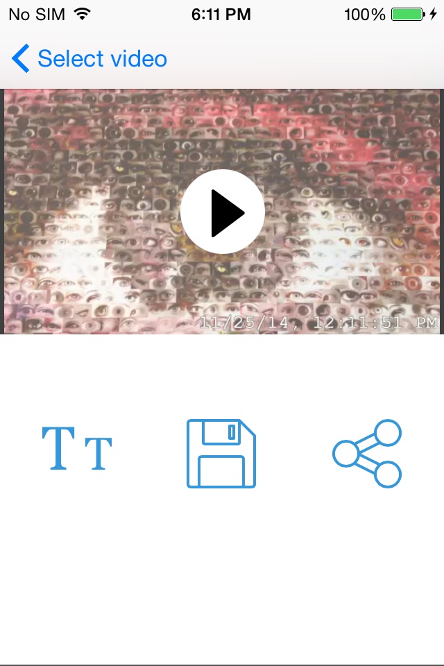 TimeStamp Video Cam screenshot 3