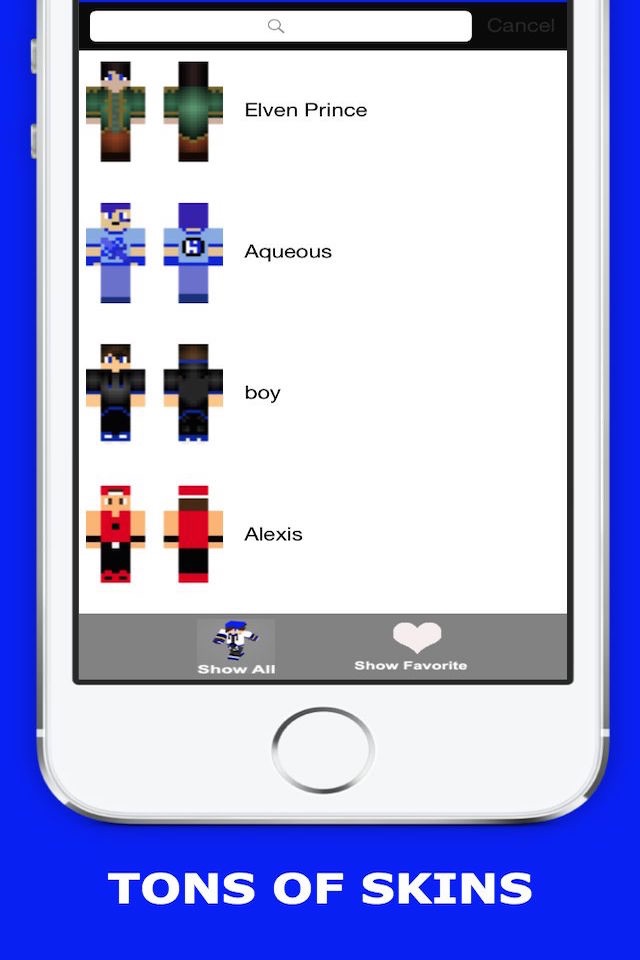 Animated Boy Skins for Minecraft PE FREE screenshot 4