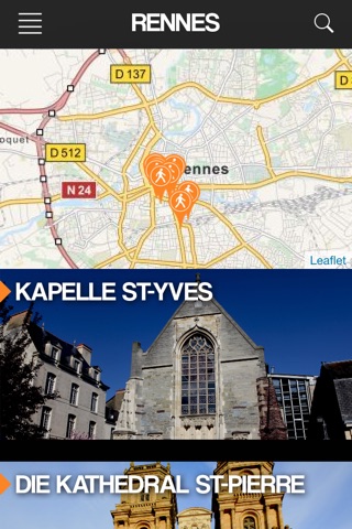 Ziel Rennes - Tourismusbüro screenshot 2