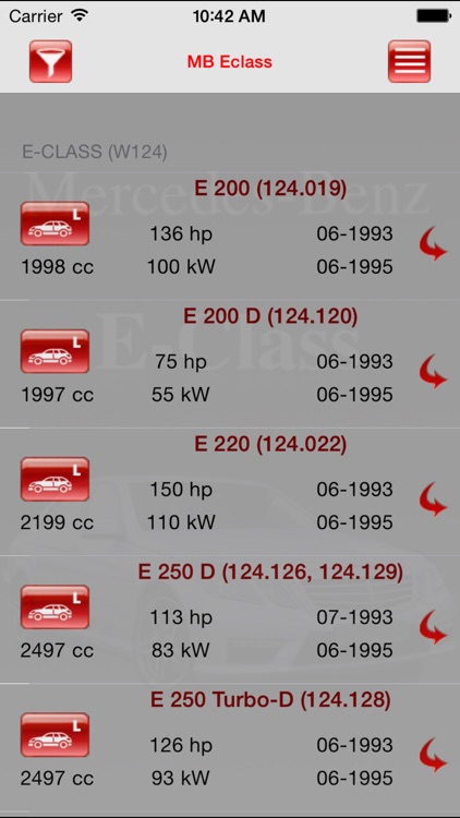 Autoparts Mercedes-Benz E-class screenshot-4