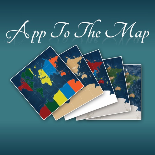 App To The Map Icon