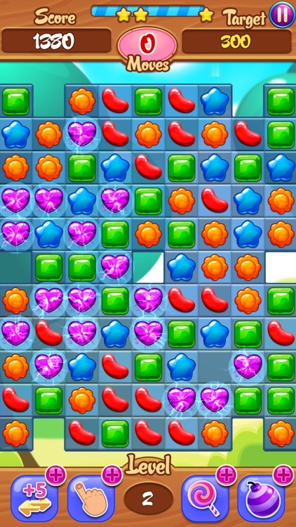 Sweetest Candys Swipe Match 3 Saga screenshot-3