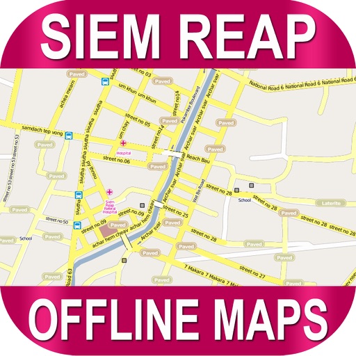 Siem Reap Offlinemaps With Route Finder icon