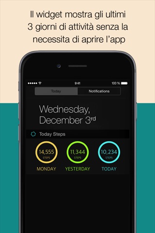 TodaySteps - the definitive pedometer screenshot 2