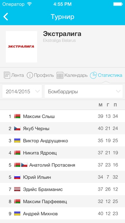 Хоккей Беларуси+ Tribuna.com screenshot-4