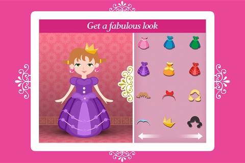 Princess Merida Dress up - Fantasy Wardrobe screenshot 2