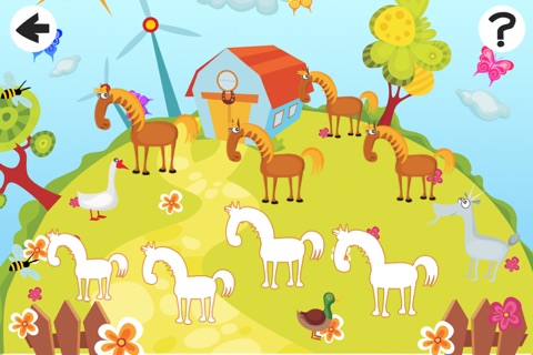 Animals of the Farm Sort By Size Game: Learn and Play for Children screenshot 4