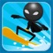 Grab your superhero stickman racer and hit the trails in this amazing high flying acrobatic snowboard game