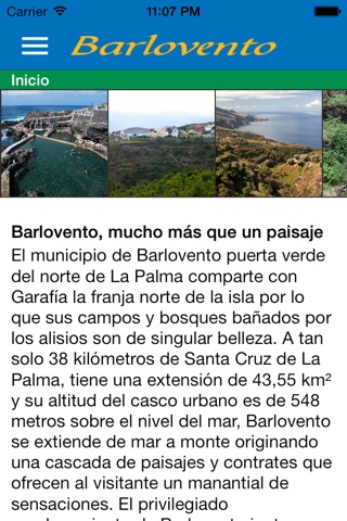 Barlovento, guía turística screenshot 2