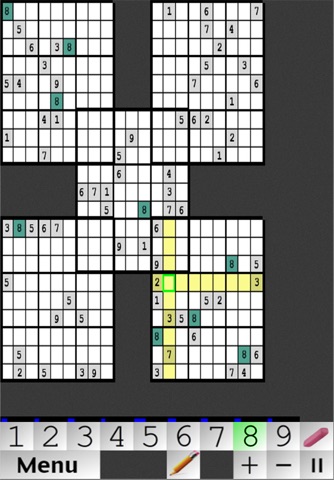 Samurai Sudoku Multiboard Full screenshot 4