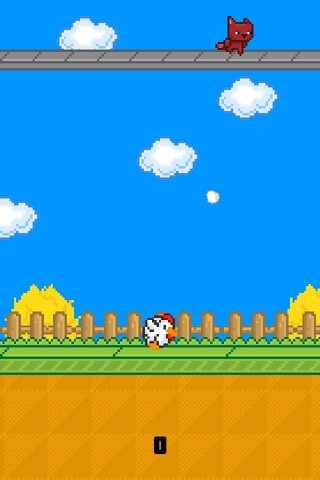 A Chicken Farm - Retro Arcade Zig Zag Run screenshot 2