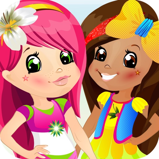 My Sweet Little Girl Copy & Draw Club Game - Free App icon