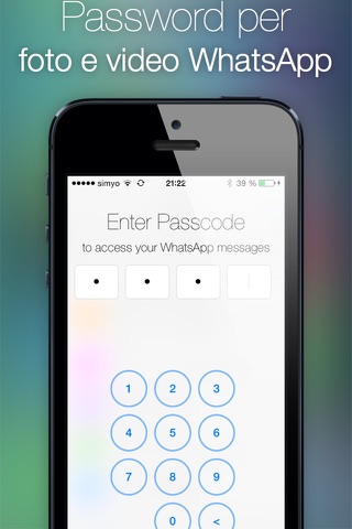 Password for WhatsApp Photos & Videos screenshot 3