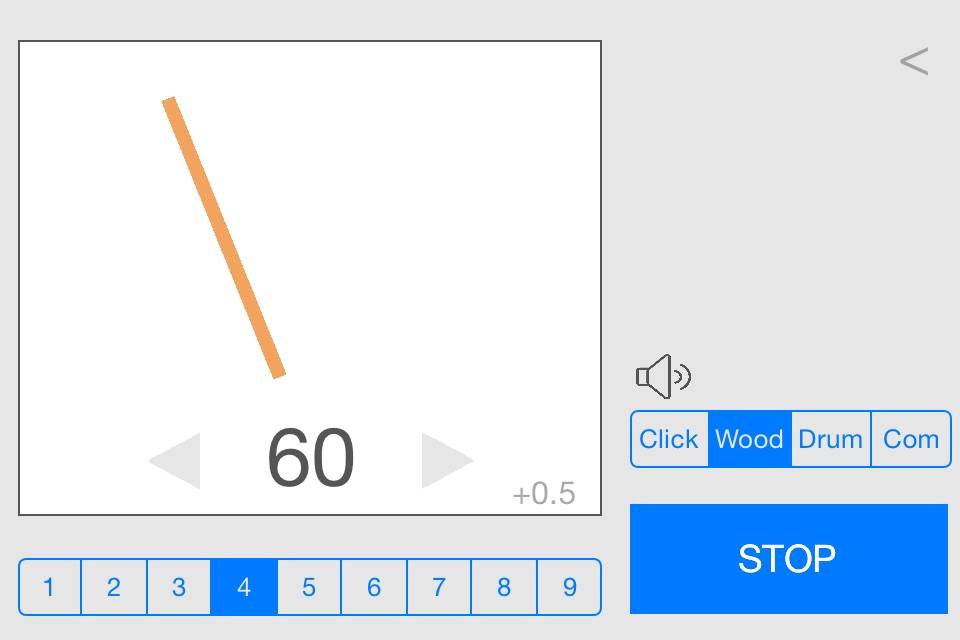 Stockhausen Metronome screenshot 3