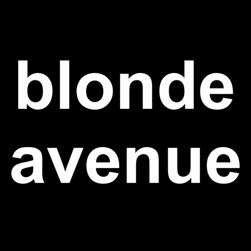 Blonde Avenue