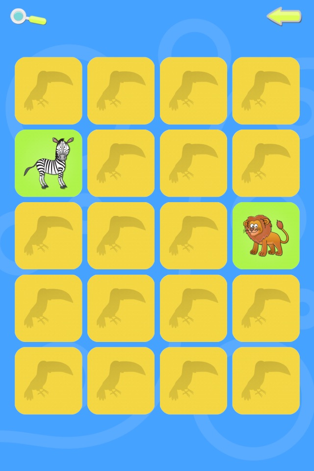 Preschool Memory Match - Farm and Jungle Animal Sounds screenshot 3