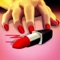 Lipstick Finger Crash : The lady pink knife dance game - Gold Edition