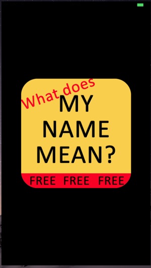 What does MY NAME MEAN?(圖1)-速報App