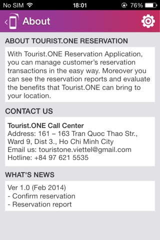 TOConfirm - Tourist.ONE Reservation Confirm screenshot 4