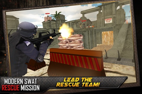 SWAT Team Strike 3D - Counter Terrorist Combat Missions screenshot 4