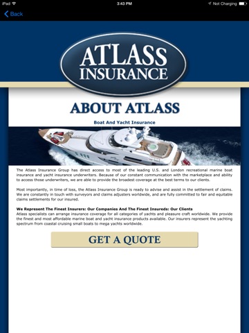 Atlass Insurance HD screenshot 2