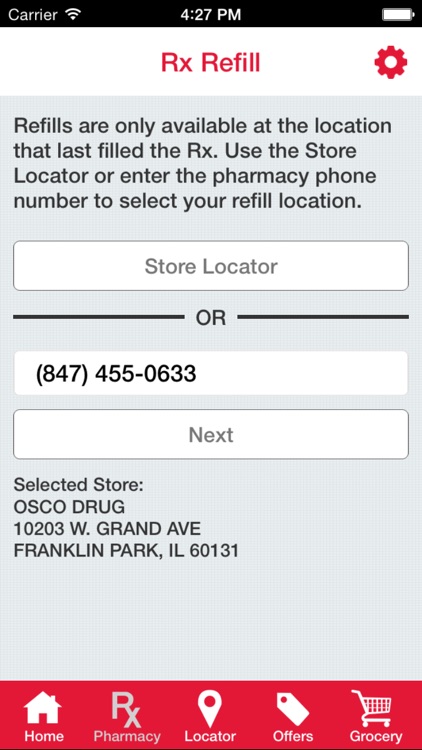 Jewel-Osco Rx Mobile App by Rx Touch