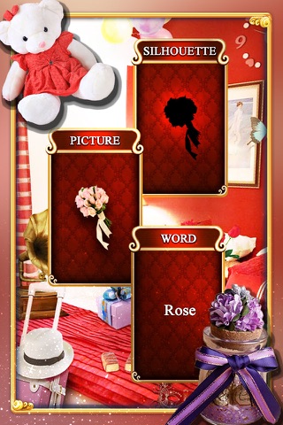 Hidden Objects - Sweet Valentine Kiss screenshot 3