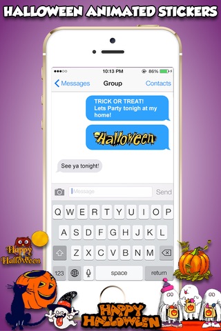 Halloween Emojis & GIFs screenshot 2