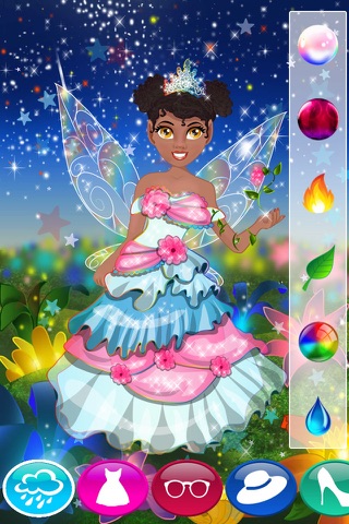 Fairy Dress Up Games with Fashion Princess for Girls HD screenshot 3