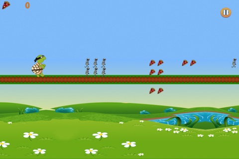 Ninja Pizza Dash - Fast Hero Runner- Pro screenshot 2