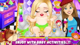 Game screenshot New Born baby girls care hack