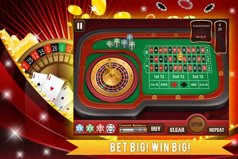 Vegas Roulette FREE - Spin the Wheel to Win Megabucks screenshot 3