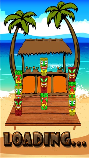 Hawaiian Vacation Beach Ring Toss Game