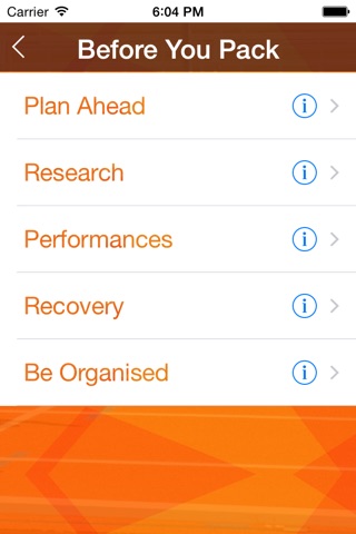 Athlete Travel Tips screenshot 3