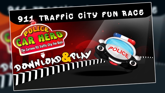 Police Car Hero : The Cartoon 911 Traffic City Fun Race - Fr(圖1)-速報App