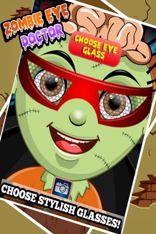 Zombie Surgeon - The Little Monster Eye Doctor Makeover Game screenshot 3