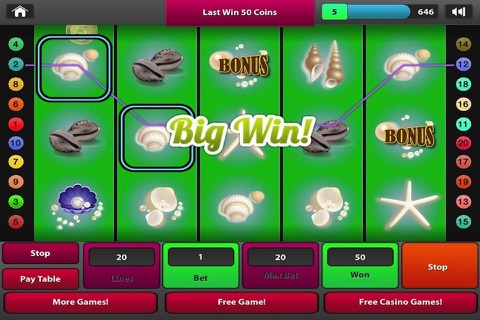 Ocean Slots - 777 Casino Game screenshot 3