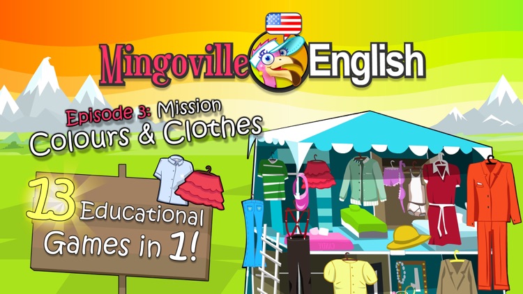 Clothes, Colours and Words - English for Tweens screenshot-0