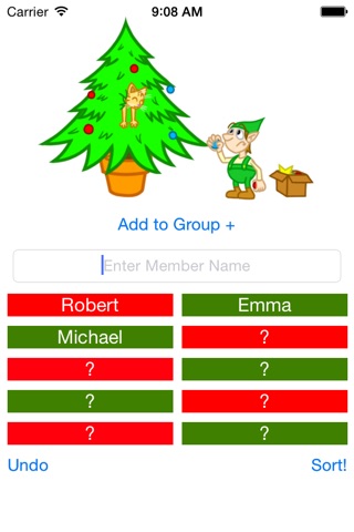 Secret Santa Sorter screenshot 2