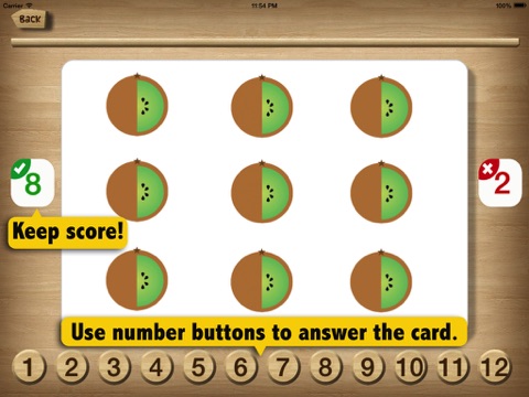 Subitizing Flash Cards for Kids screenshot 4