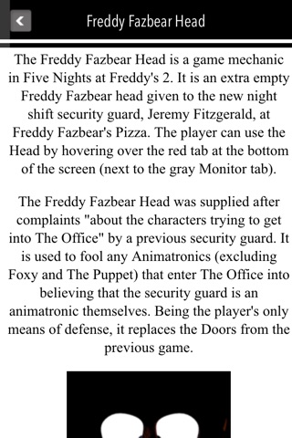 Guide for Five Nights at Freddy's 2 - Character,location,Nights & Strategy screenshot 3