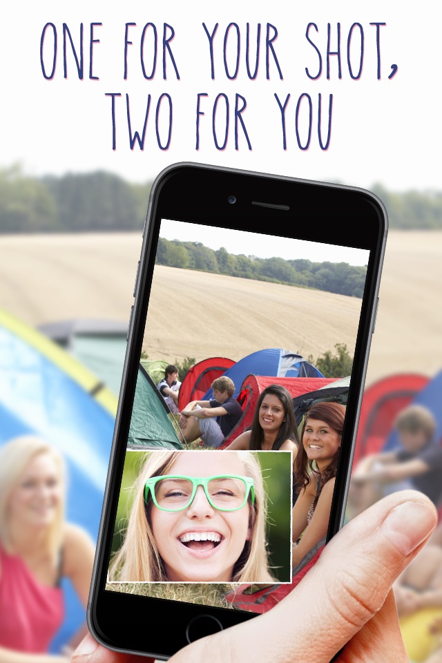 phoTWO - selfie camera reinvented screenshot 2