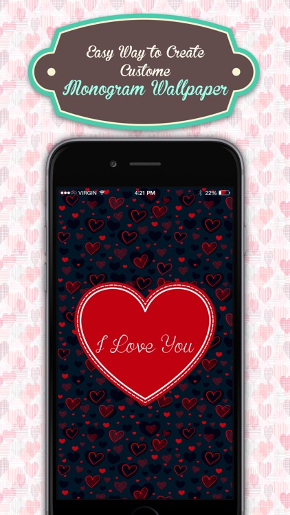 Monogram HD Wallpaper & Lock Screen Creator Pro