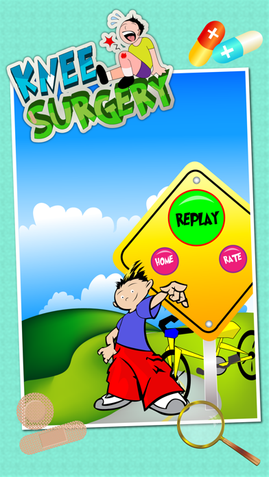 How to cancel & delete Knee Surgery - Crazy doctor surgeon and injured leg treatment game from iphone & ipad 1