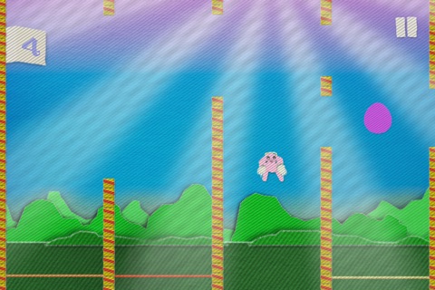 Pink Bouncing Bunny - Eggs Breaking Game screenshot 2
