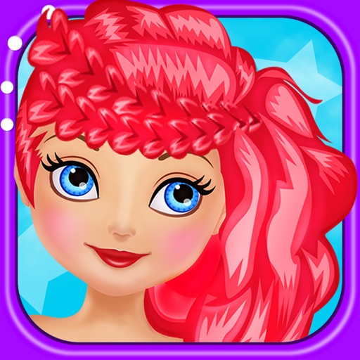 Princess Braid Hairdresser iOS App