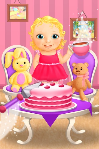 Sweet Baby Girl Dream House 2, Daycare, Tea Party, Bath Time, Dress Up, Birthday Cake, Cleanup and Playtime - Kids Game screenshot 2