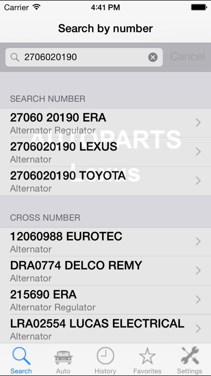 Autoparts for Lexus